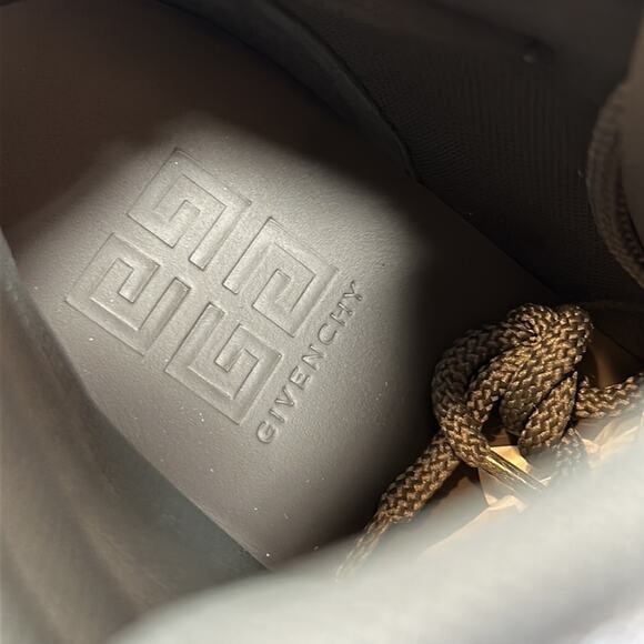 Givenchy Men's GIV 1 High Top Combo Sneakers Size 40 - Picture 9 of 13